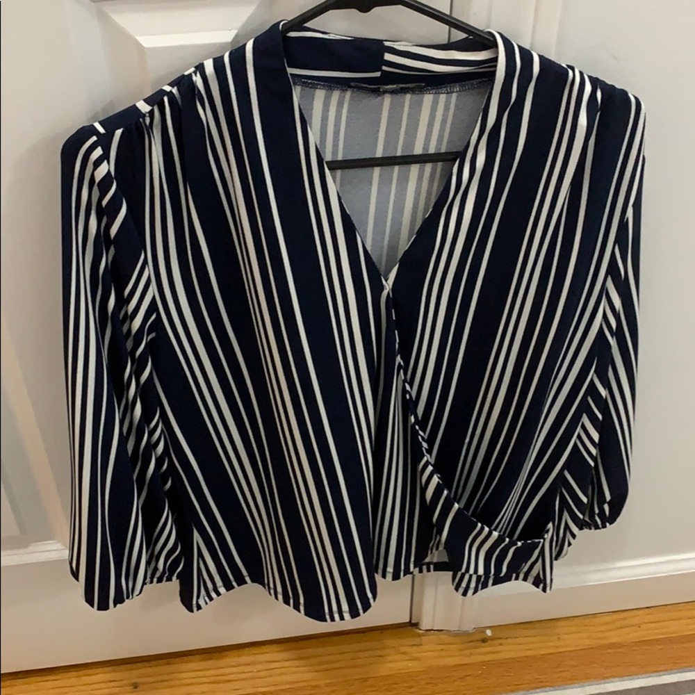 Blouse strıpe down